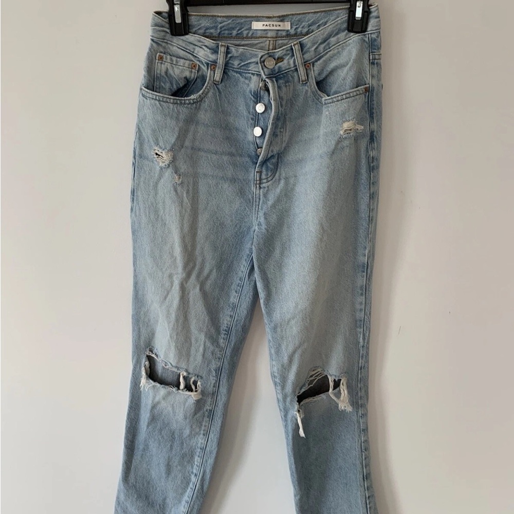 PacSun Light Blue Women's Boot Cut Jeans